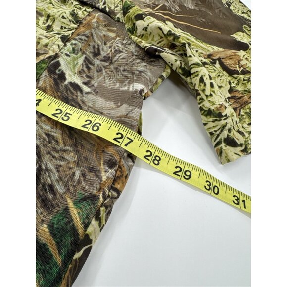 RedHead Camo Shirt Mens 2XL Button Up Vented Fishing Nylon Lightweight Max-1 - Picture 8 of 12
